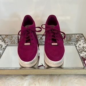 Nike Air Force1 platform sneakers